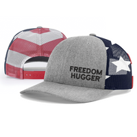
              Freedom Hugger RWB Trucker Hat
            